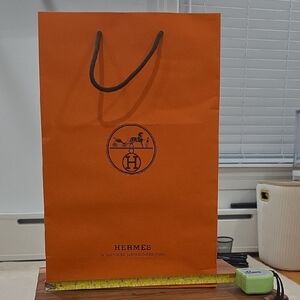 Hermes Shopping Bags.